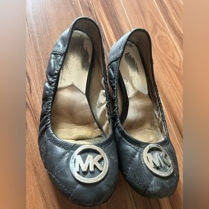 Very worn MK flats - size 8
